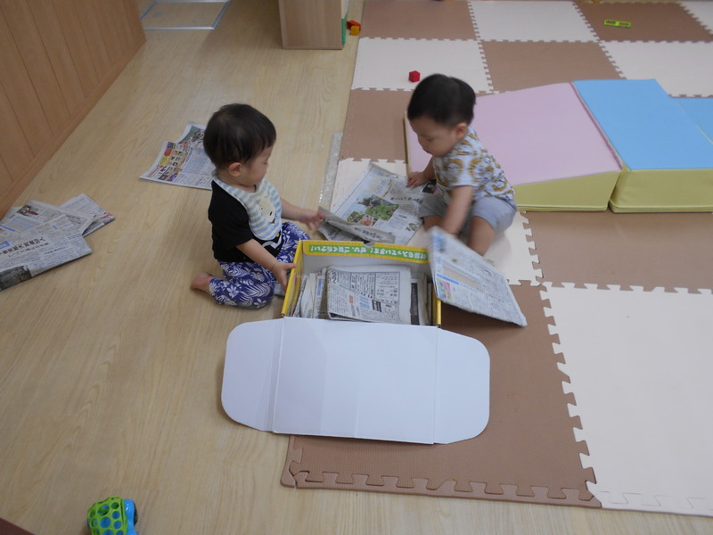 新聞くしゃくしゃ…