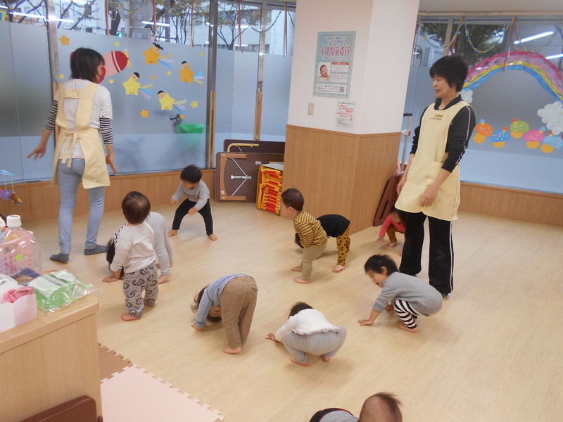 ブンバボンを踊っています(^^♪