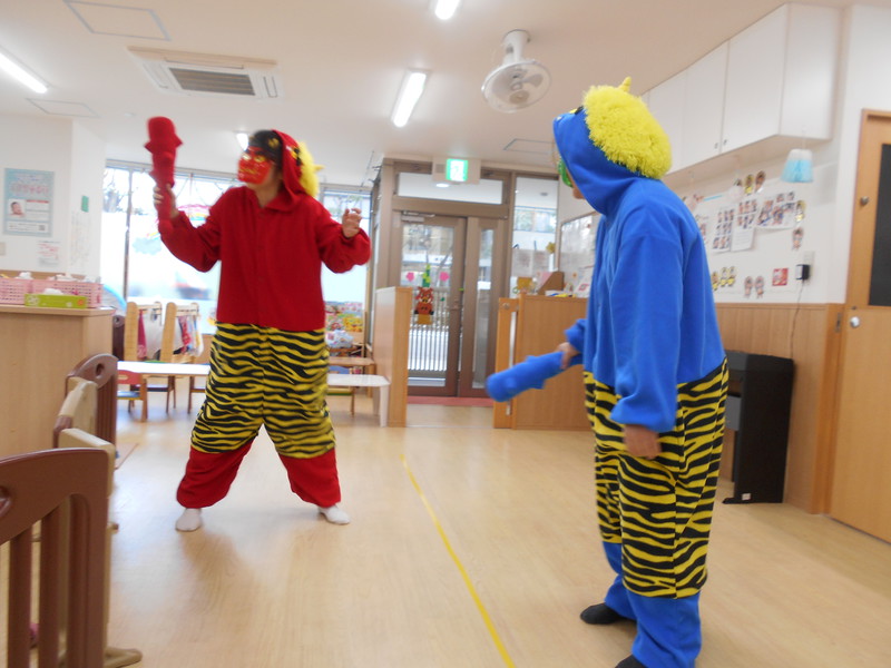 いえいえ、鬼来ますから