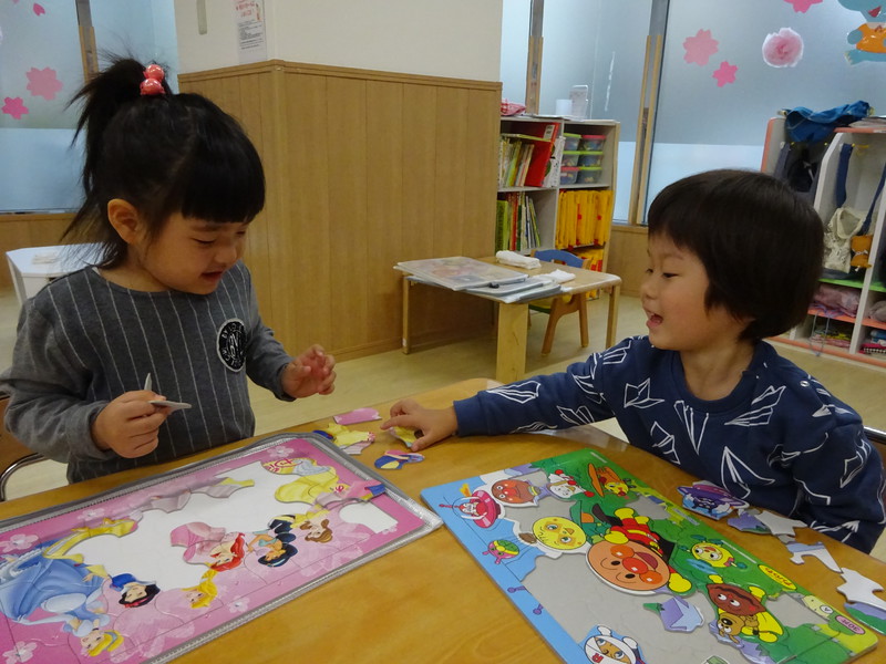 パズル楽しいねぇ✨