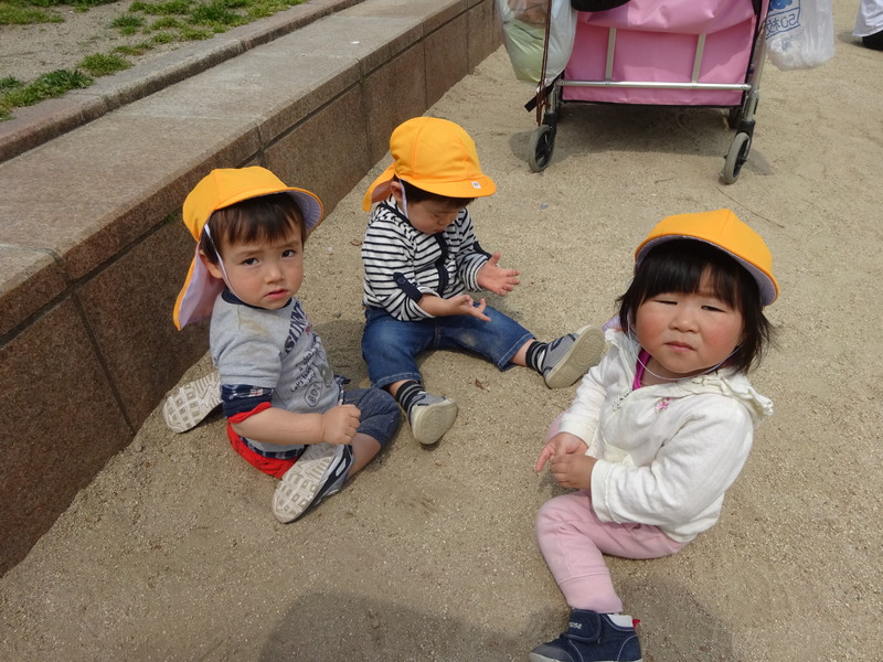 お砂遊び楽しいね🎶