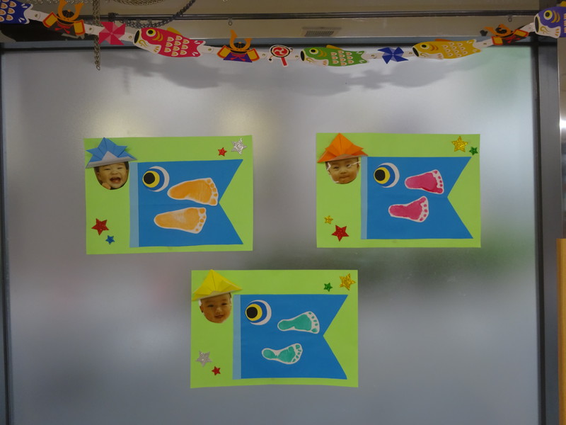 ひよこ組　5月壁面