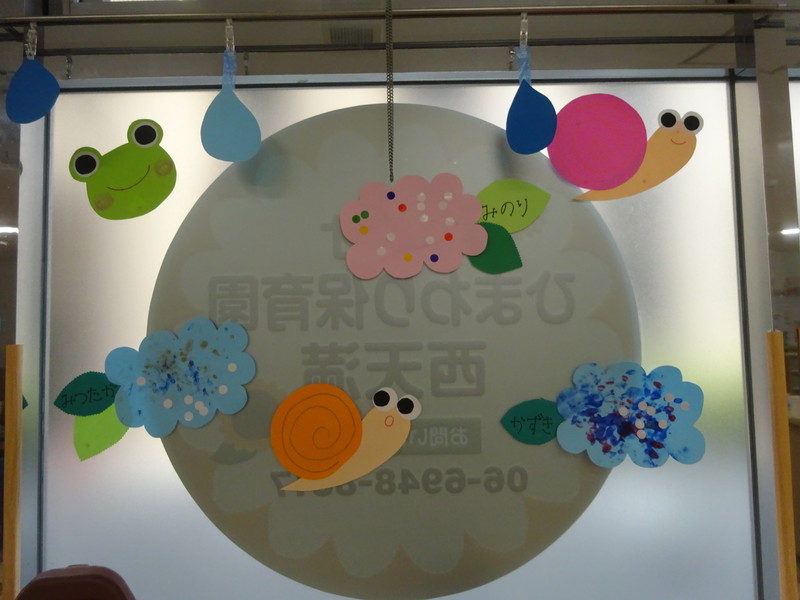 りす組　６月壁面