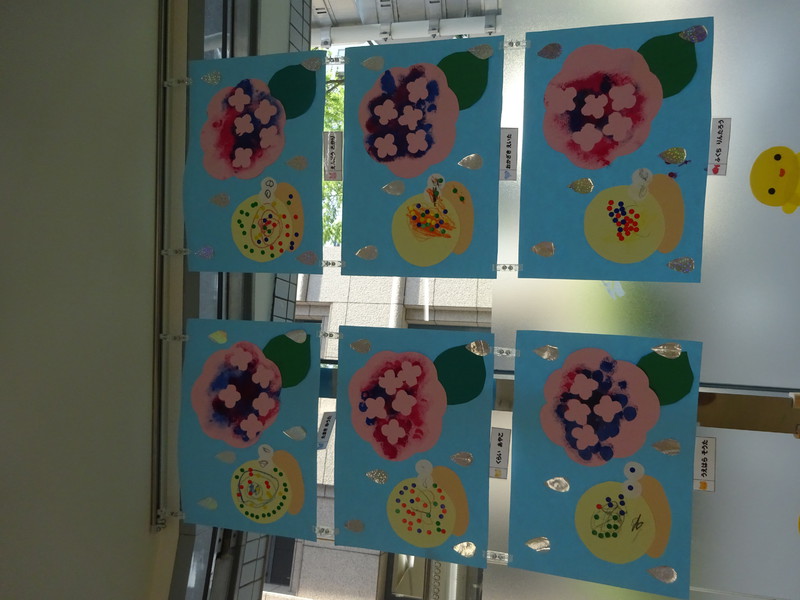 うさぎ組　6月壁面