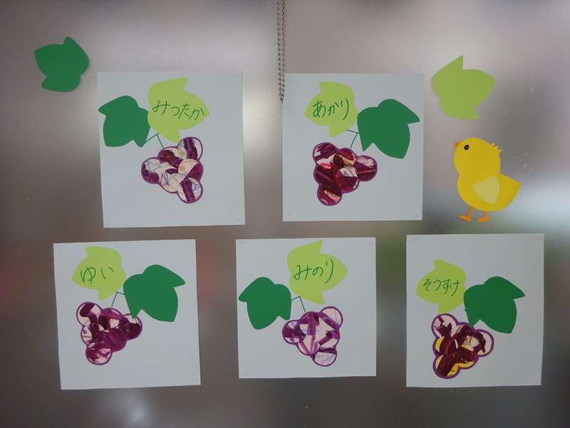 りす組　９月製作✂