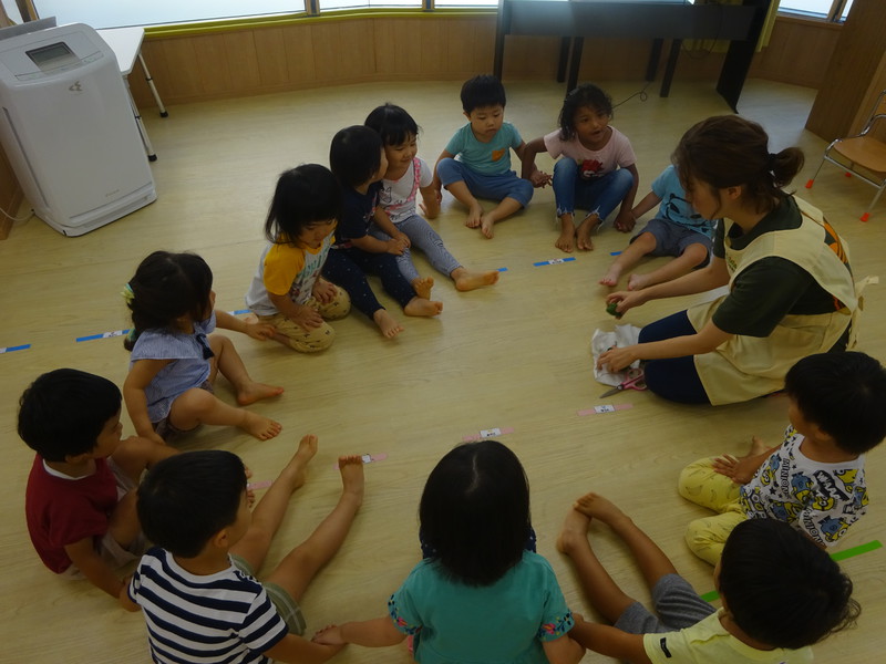 野菜の中はどうなってるのかな〜？