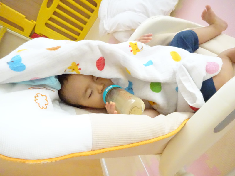 タオルもミルクもだいすき…💗