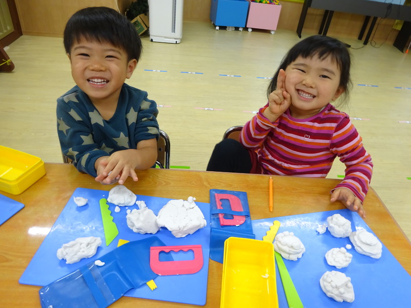 みてみて〜ケーキ出来たよ🍰