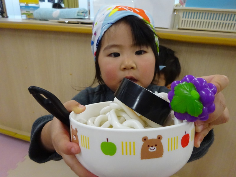 ごはんできたよー‼