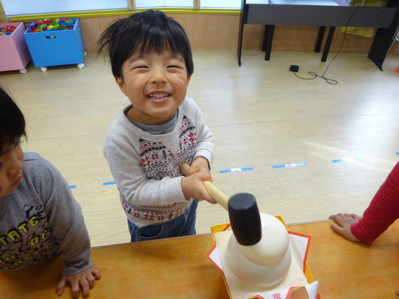 鏡開きをしたよ🎍