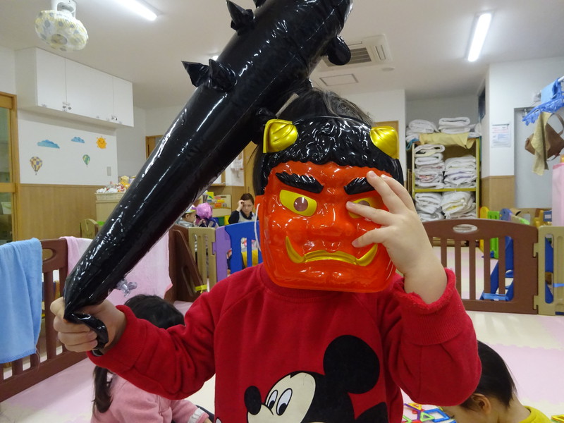 もうすぐ節分だぞ👹