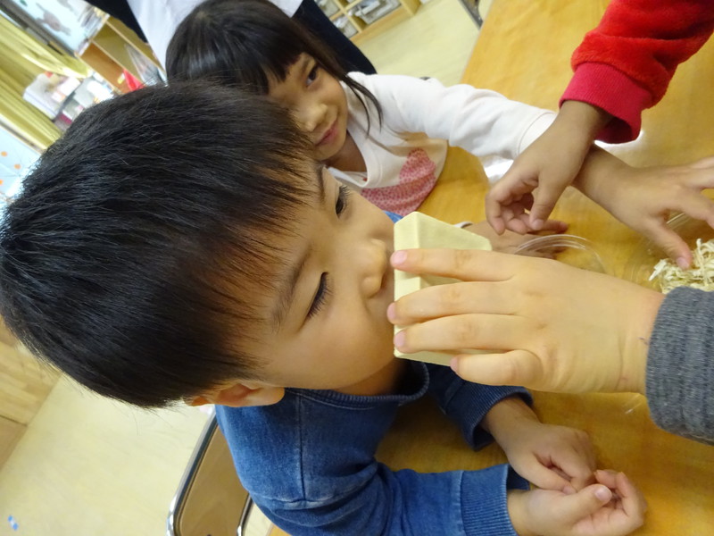 何のにおいがするかな？