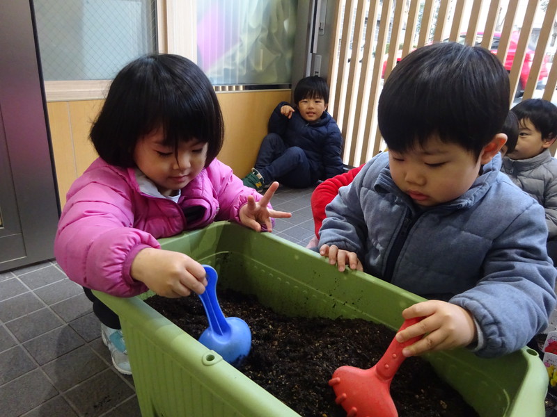 ふかふかな土になあれ⭐