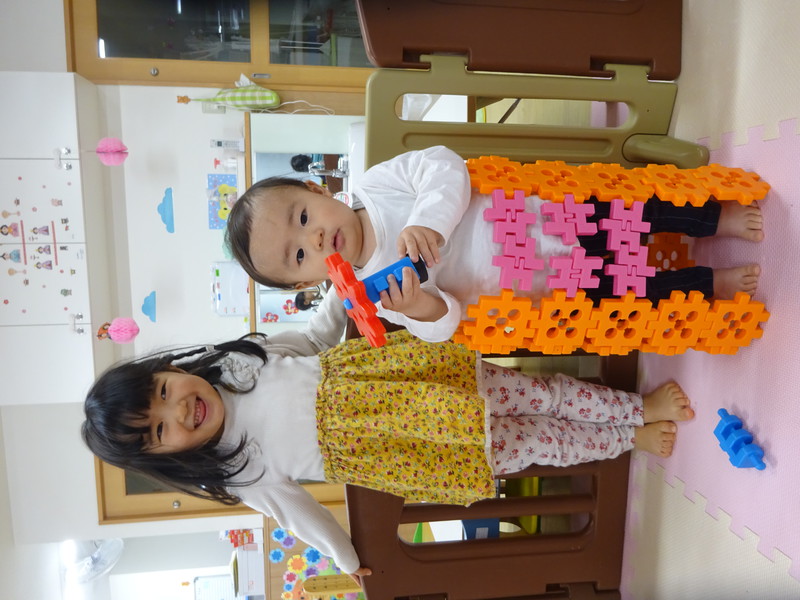 ブロックのワンピース💓