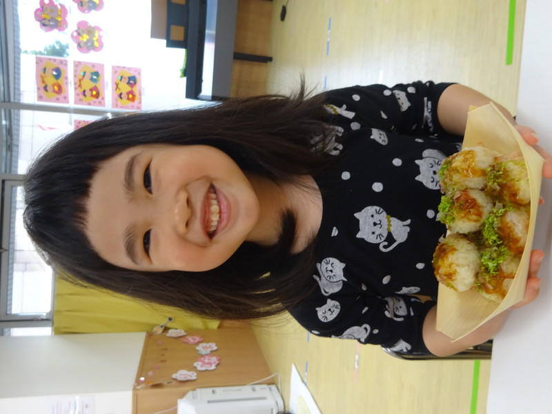 たこ焼きおにぎりだよ💗