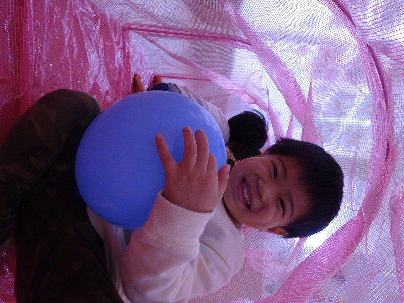 トンネル遊び💗