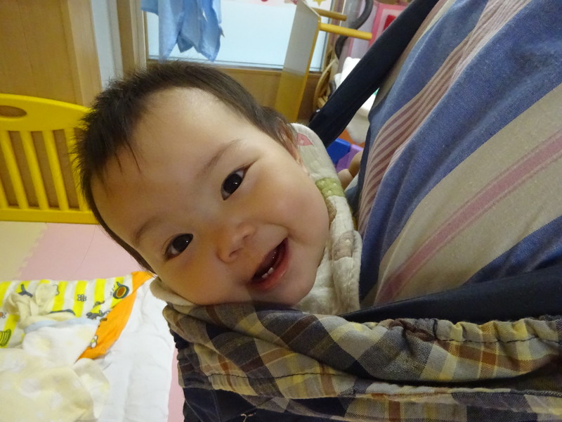 保育園にちょっと慣れて来たよ💗