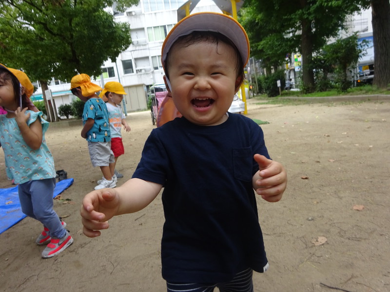 お外遊び楽しいね💗