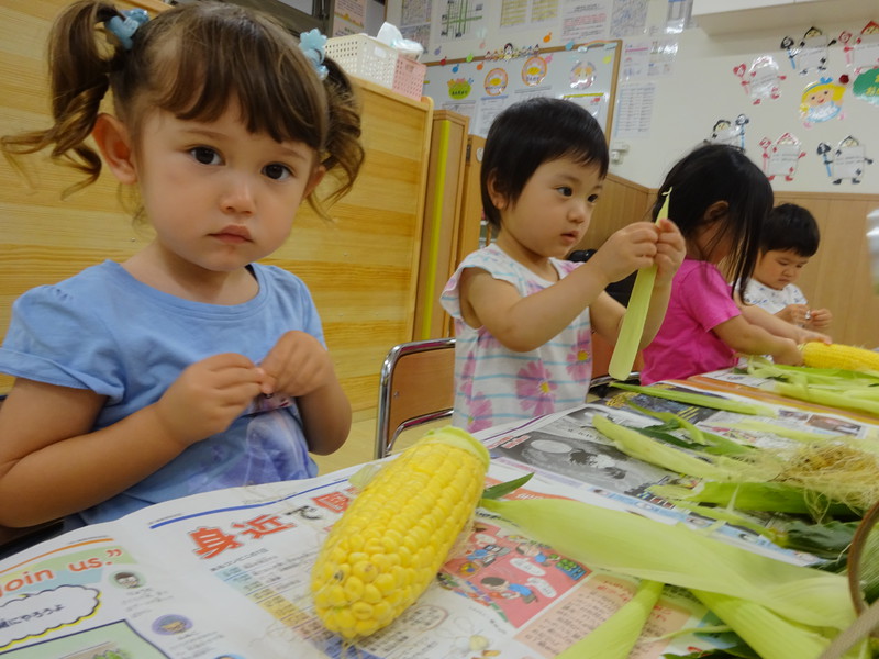 上手にむけたよー✨