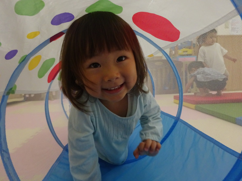 トンネルたのしいな💗