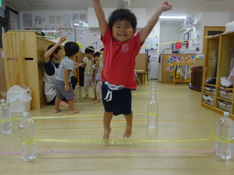 どこまで高く跳べるかな？