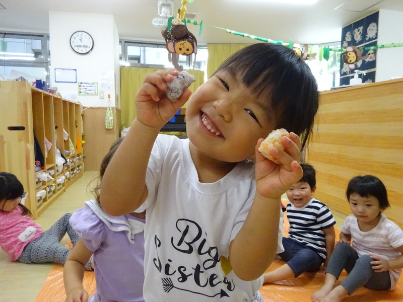 おにぎりおいしそう〜💓