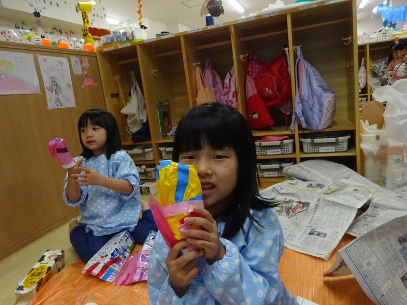 マラカスができたよ🎶