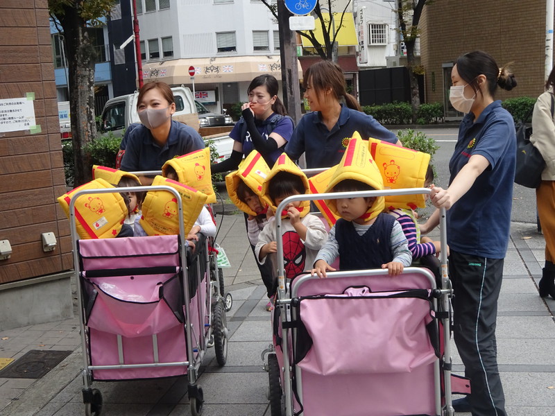 避難訓練をしました⚠