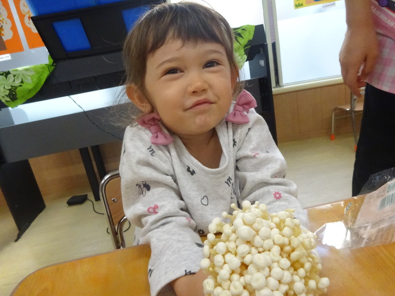 きのこのにおいがするー🍄