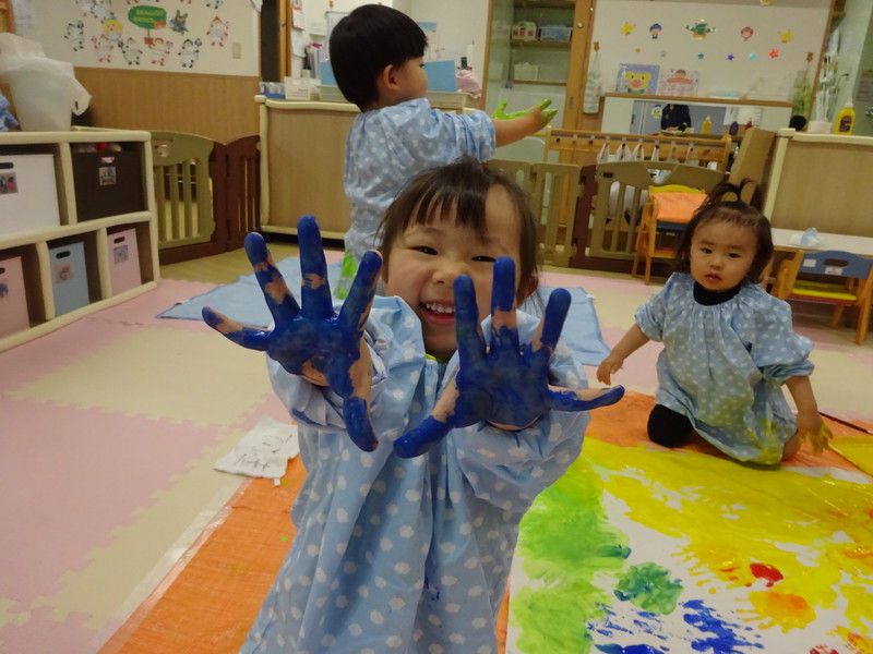 フィンガーペイント✋