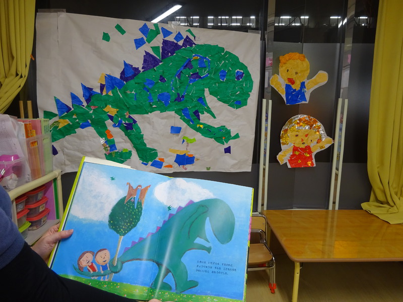 やさしいきょうりゅうをつくったよ🦕