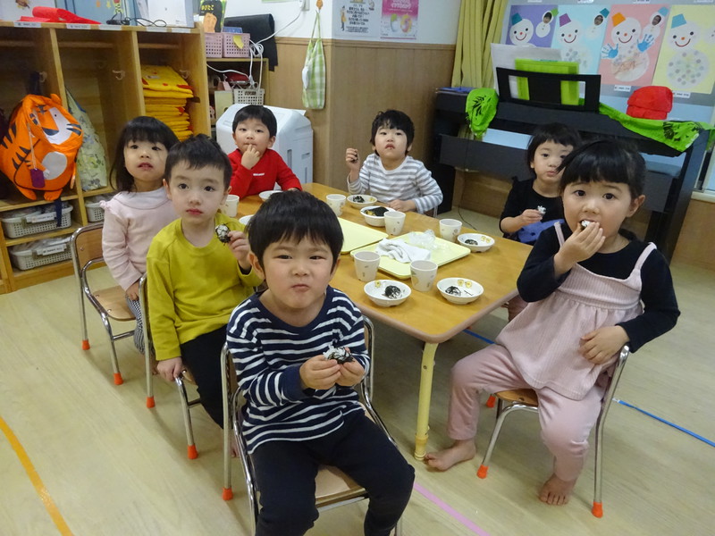 ツナマヨ恵方巻美味しいね❤