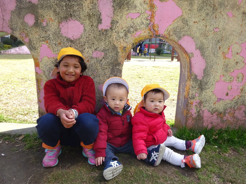 みんなで公園に来たよ⭐