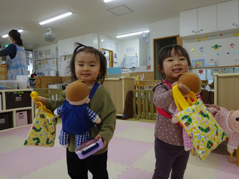 ちいさいお母さんとお父さん💗