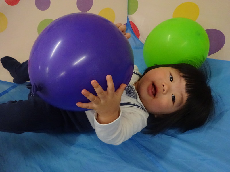 風船不思議だねー🎈