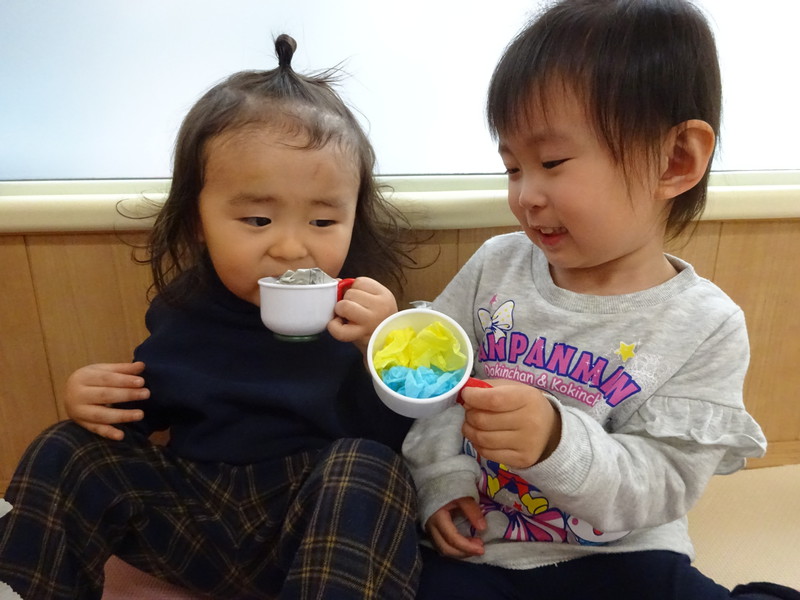 おいしいねー☕