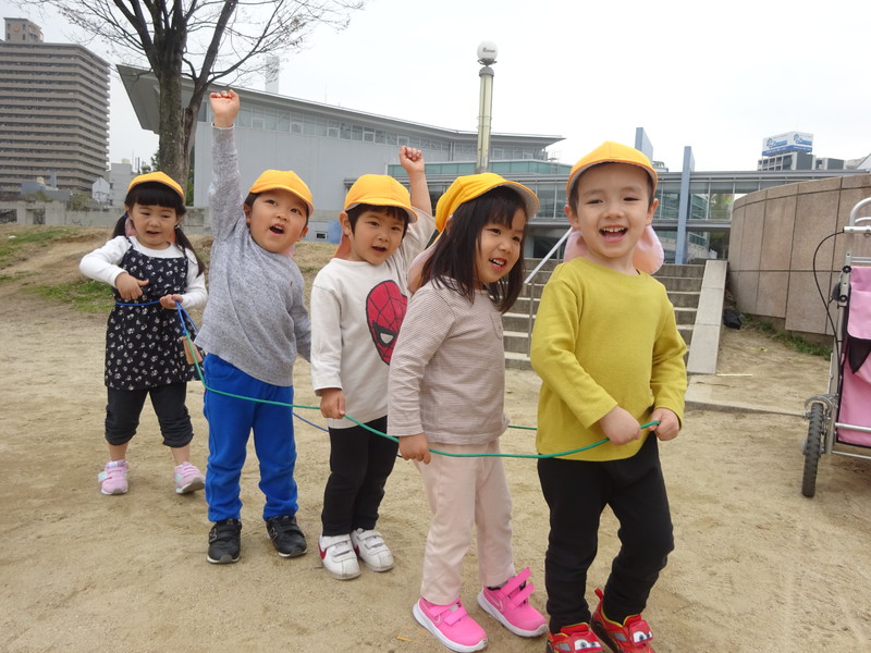 縄跳び電車でレッツゴー🚃