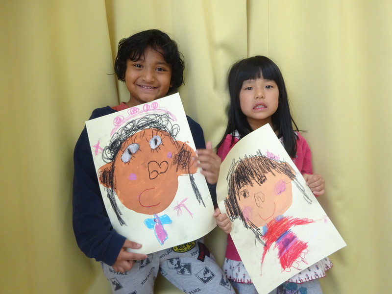 とっても上手に描けたでしょ💗