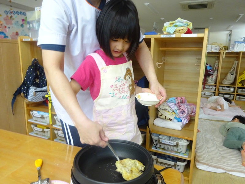 お好み焼きを焼いたよ🍴