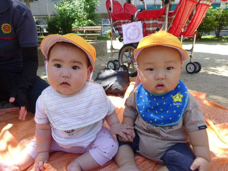 お散歩気持ちいいね💛