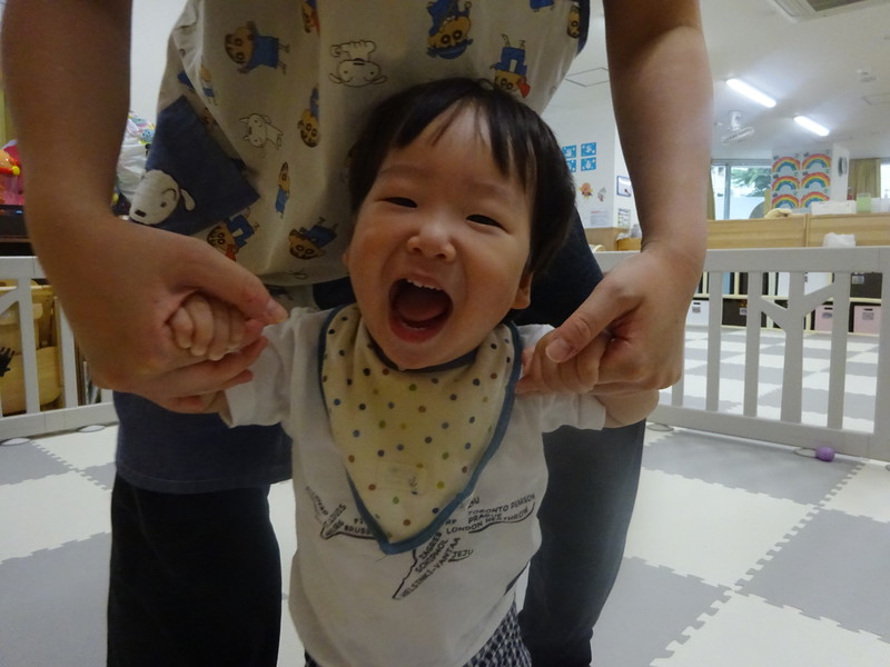 あんよ楽しいねー❣