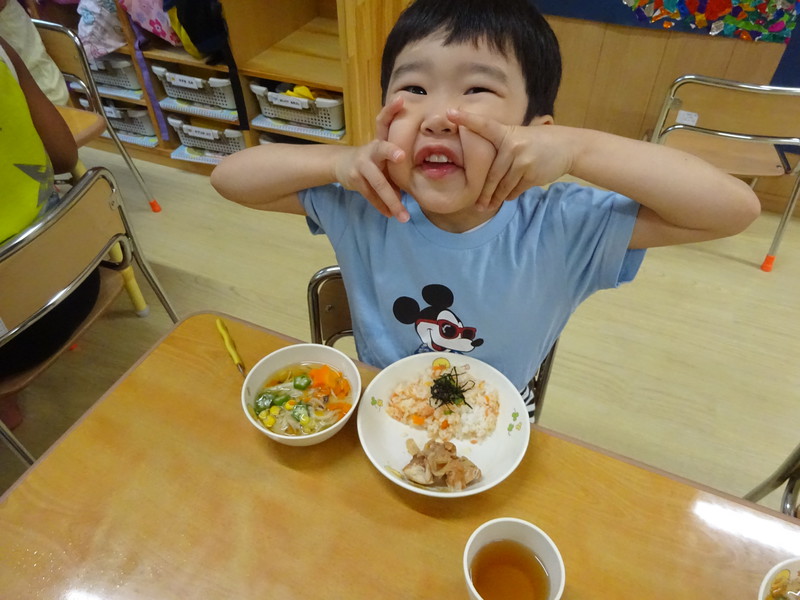 七夕ごはん美味しいねー⭐