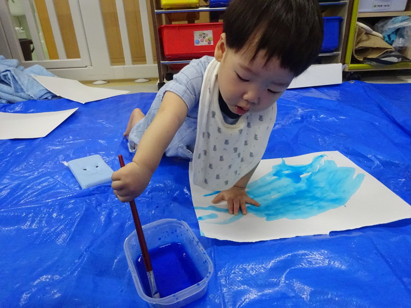 食紅えのぐでお絵描き💖