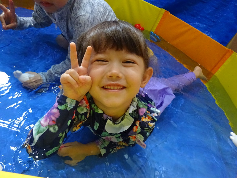 つめたくて気持ちいね‼💓