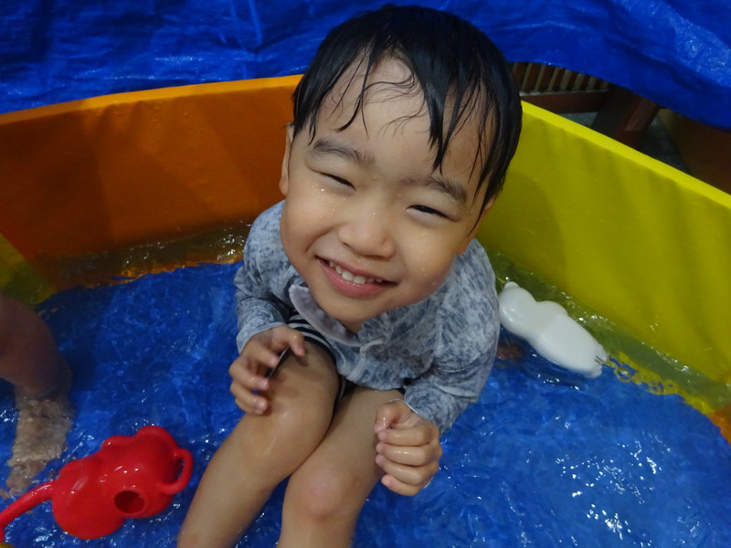 水遊び楽しいねー⭐