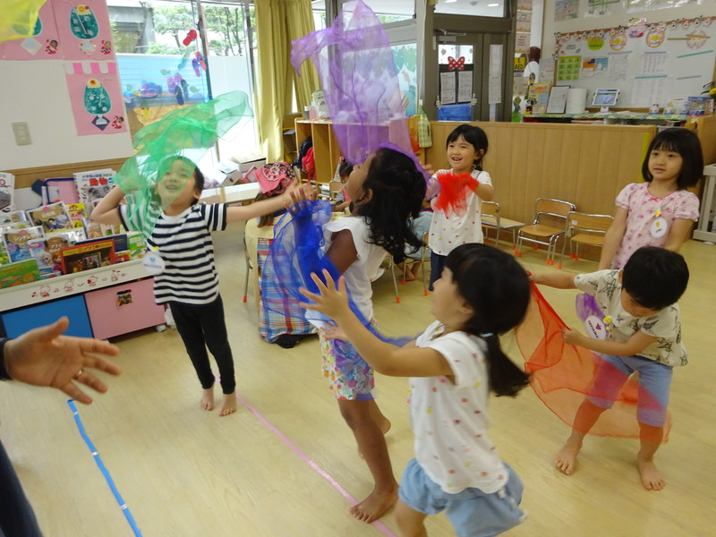 英語でリトミック💜