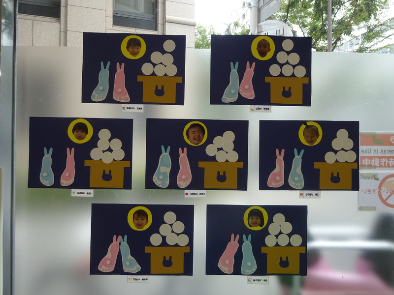 りす組　９月製作✂