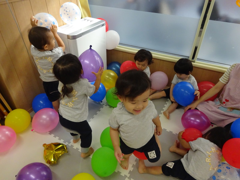 風船遊び🎈