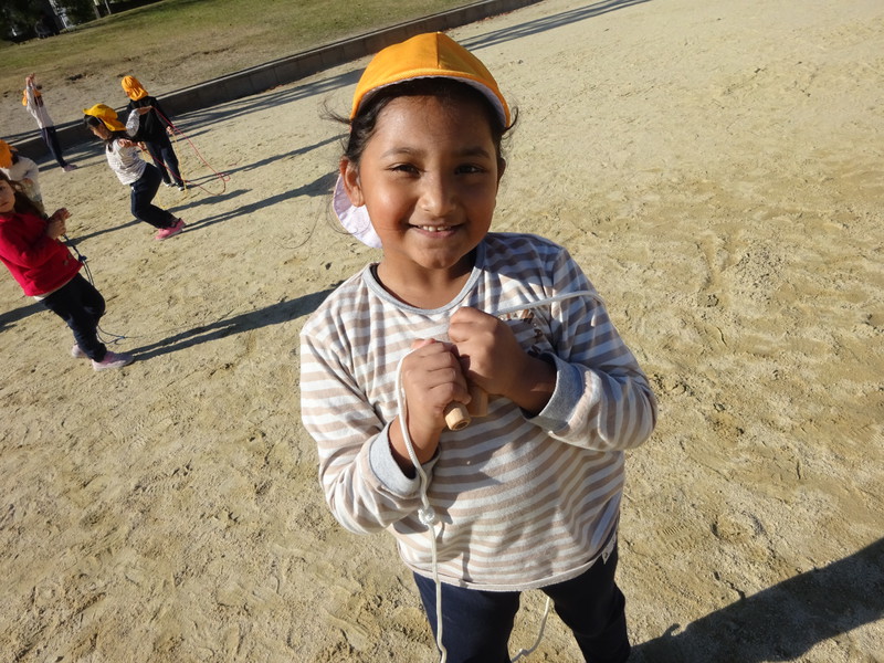 縄跳びできるようになった❣