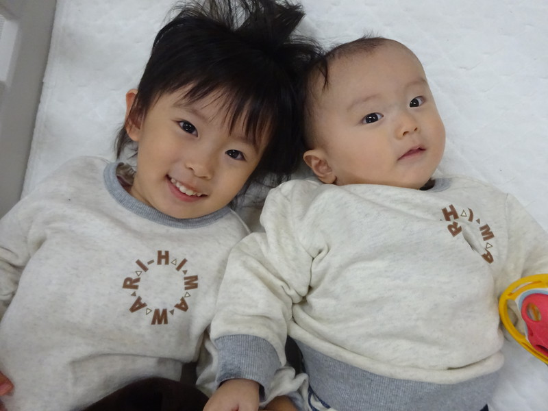 なかよし姉弟💕